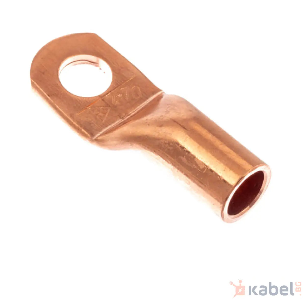 КАБЕЛНА ОБУВКА МЕДНА ТРЪБНА 70/12 ДЪЛГА