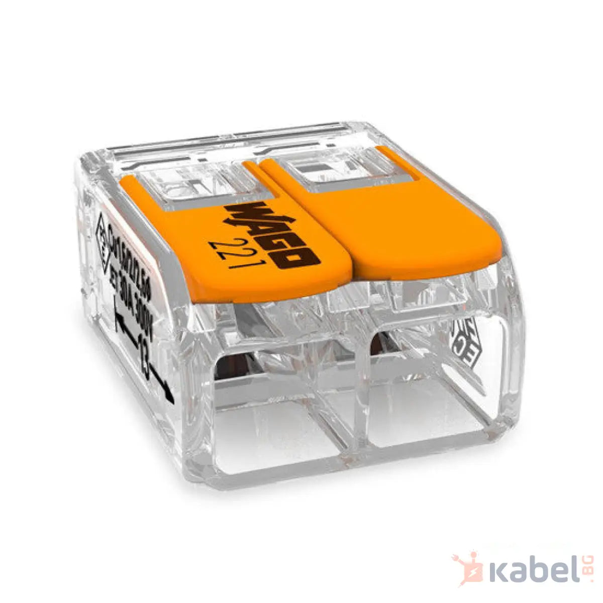 КЛЕМА 2х6mm2 221-612