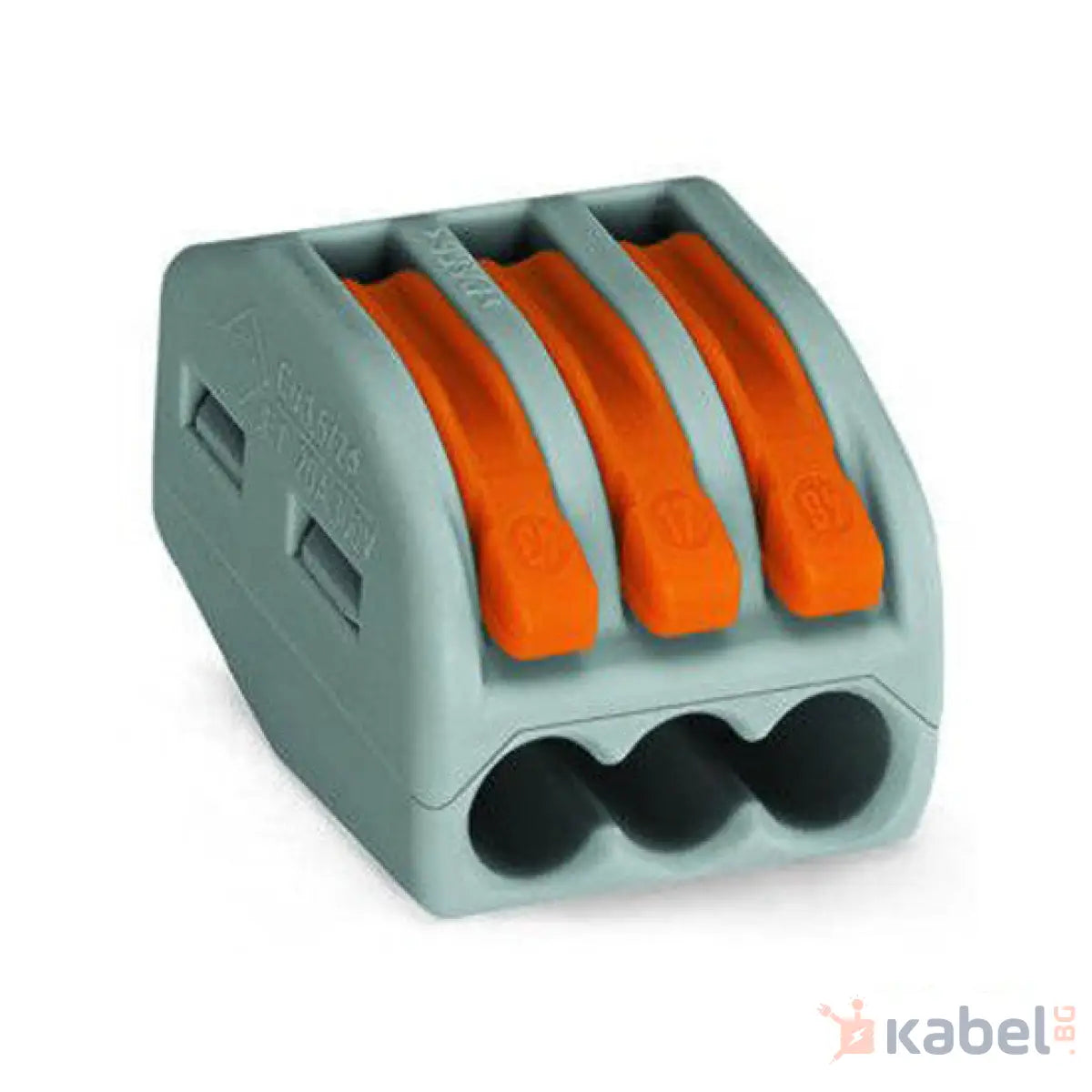 КЛЕМА 3х4mm2 МНОГОЖ.222-413