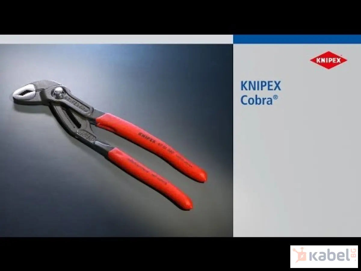 КЛЕЩИ ТИП COBRA РЕГУЛИРУЕМИ, L-250mm /8701250/