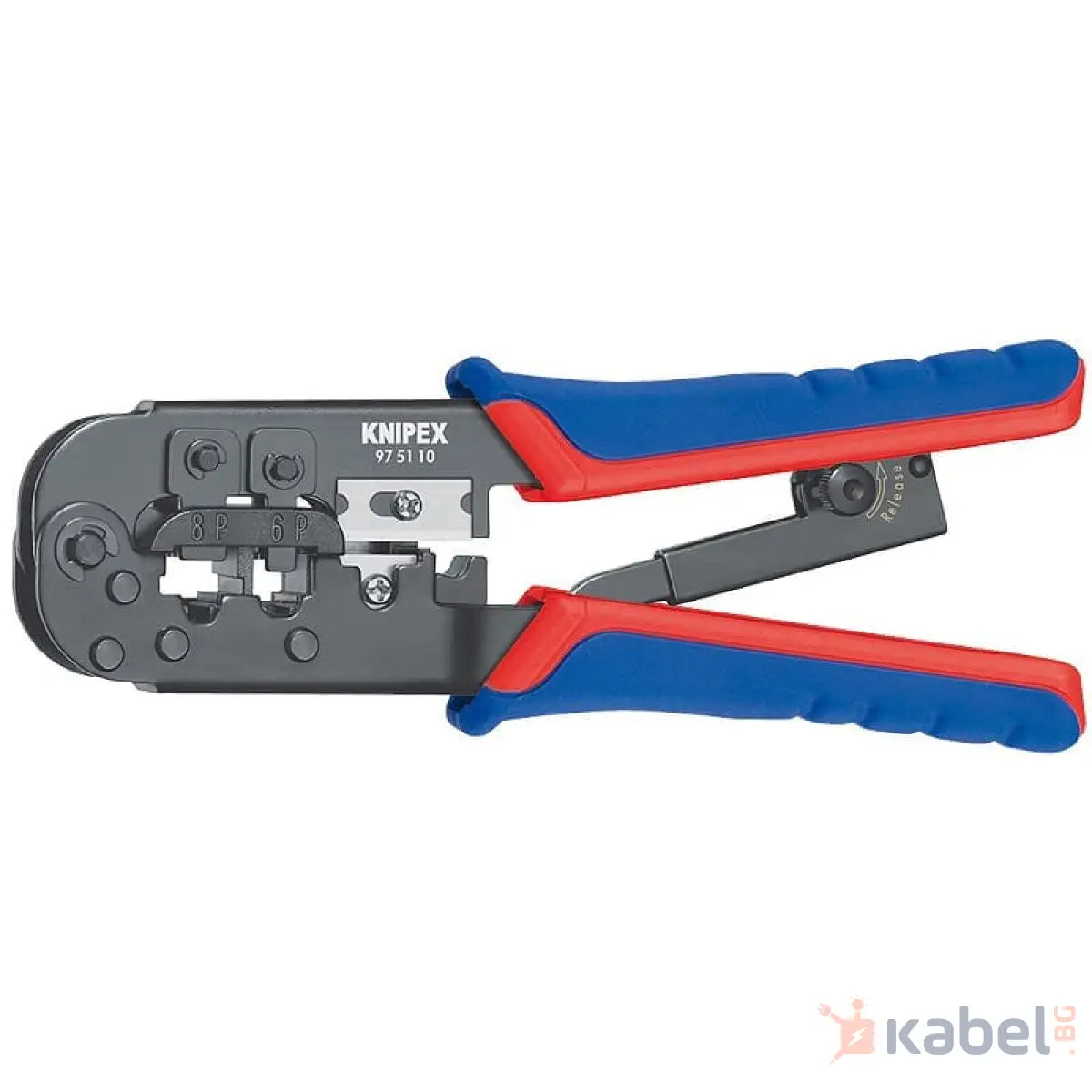 КЛЕЩИ ЗА КРИМПВАНЕ RJ45, RJ11/12, L-190mm /975110/