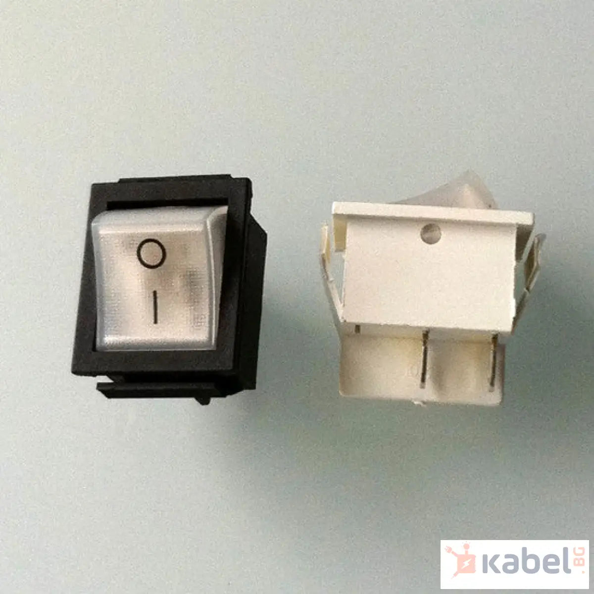 Ел ключ с 2 фази Бял 16А