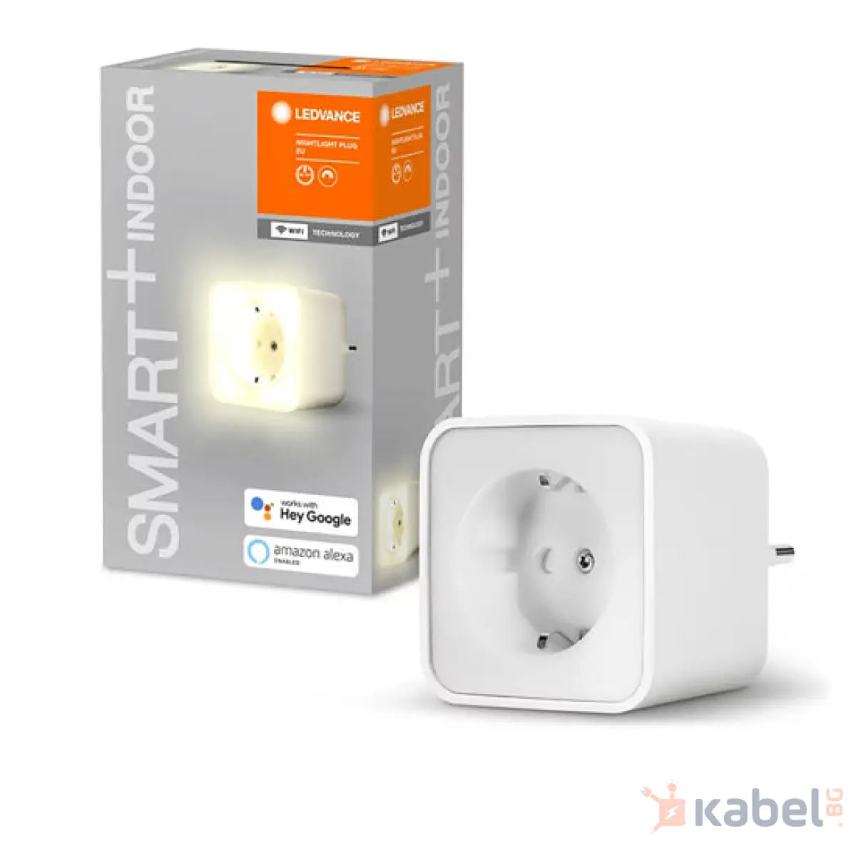 WiFi Смарт контакт Бял 16А Шуко Smart / умен, WiFi IP20 Smart