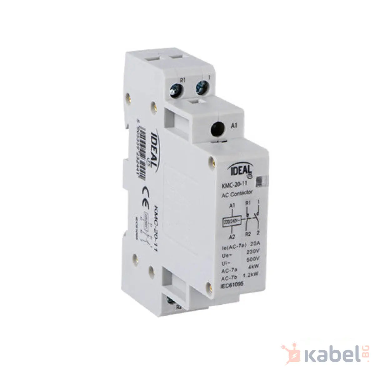 КОНТАКТОР 20 A 23240 230 V 2 NO KMC-20-20,МОДУЛЕН