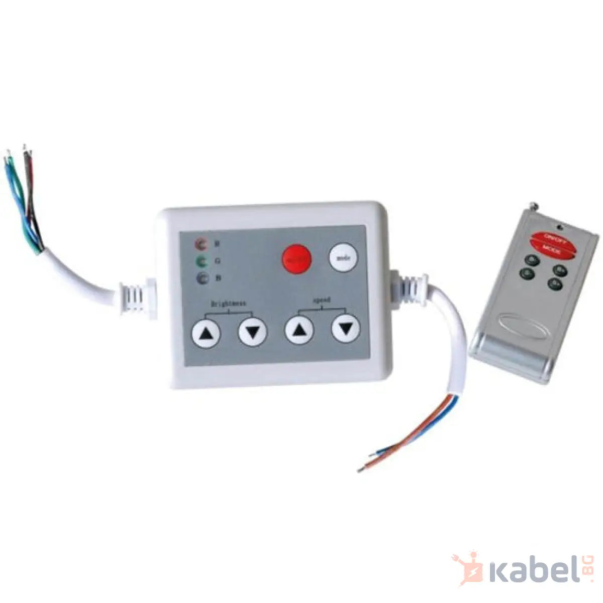 КОНТРОЛЕР RGB С ДИСТ.У-Е 144W,4A,BL458,DC12-24V