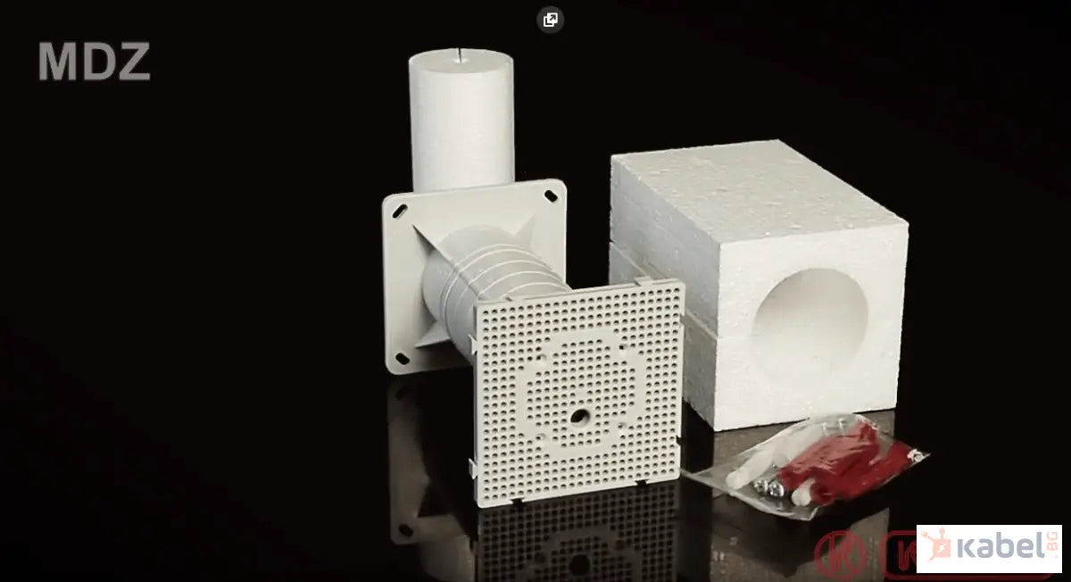 КОНЗОЛА ЗА МОНТАЖ НА ОСВЕТИТЕЛНО ТЯЛО ВЪРХУ ИЗОЛАЦИЯ /MDZ/