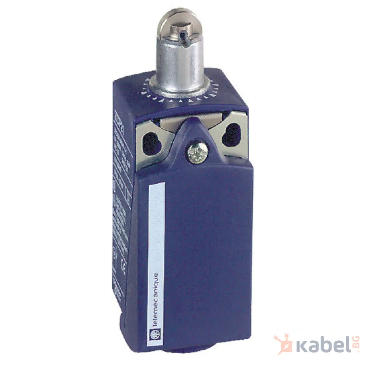 Краен изключвател Шнайдер XCKN2121P20 NO+NC, 240VAC / 250VDC, 10A, щифт с ролка