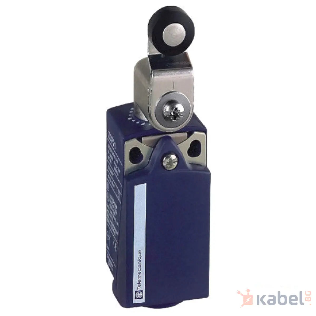Краен изключвател 10A, Шнайдер NO+NC, 240VAC / 250VDC, рамо с ролка