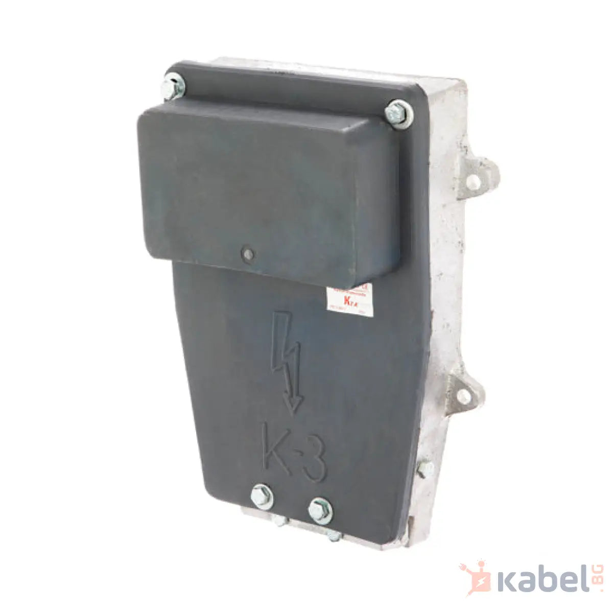 КУТИЯ АЛУМИНИЕВА К3 С PVC КАПАК 35ММ2