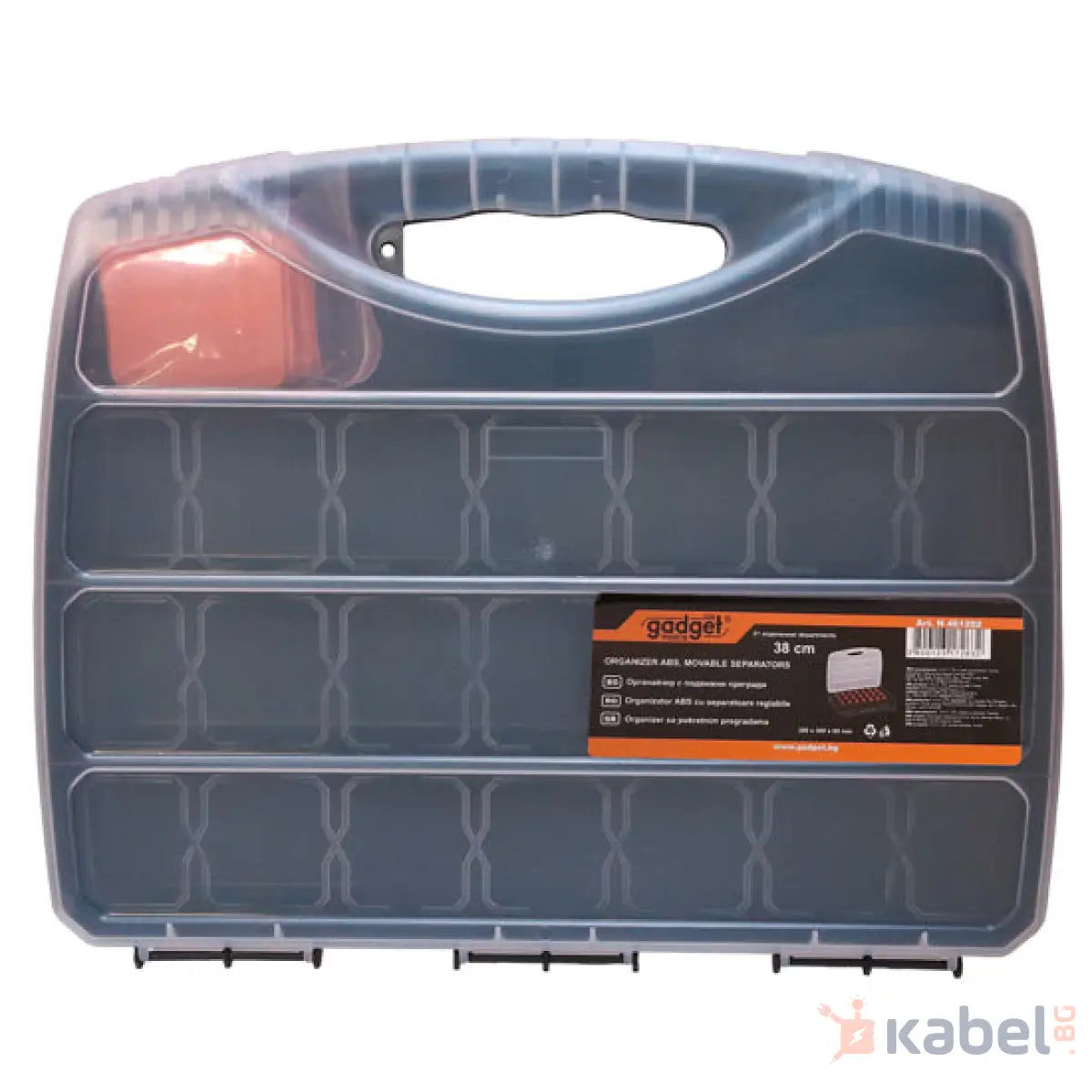 КУТИЯ С ПРЕГРАДИ 380х300х60mm