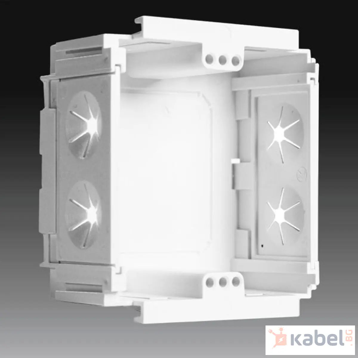 КУТИЯ ЗА УРЕДИ KP80PKHB ЗА КАБЕЛЕН КАНАЛ PK110Х65,