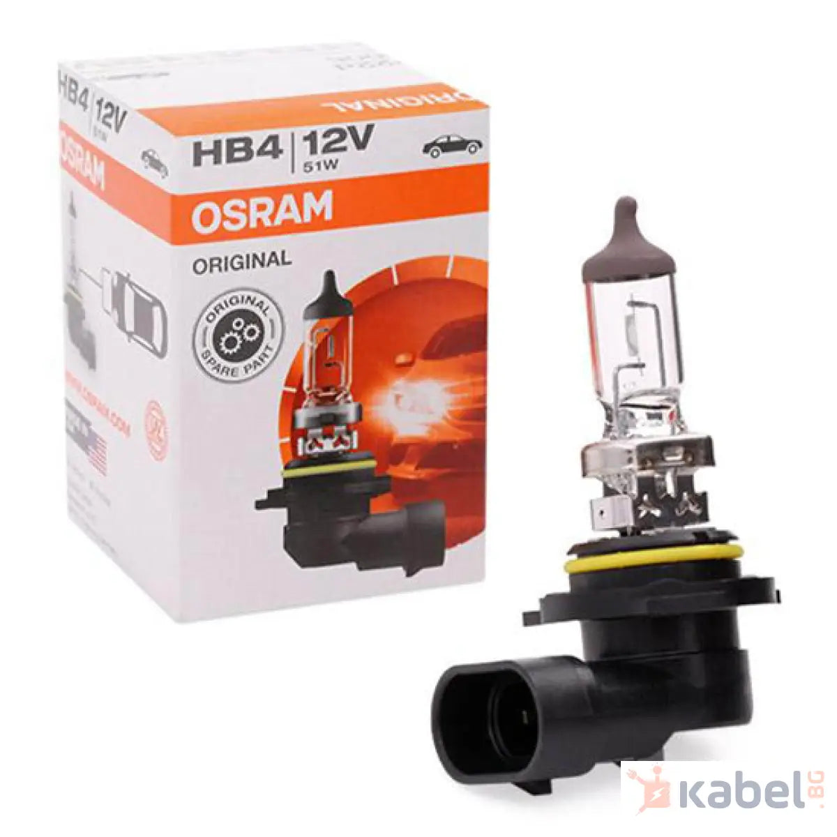 ЛАМПА АВТО 9006 51W 12V P22d,HB4,012650,ОСРАМ
