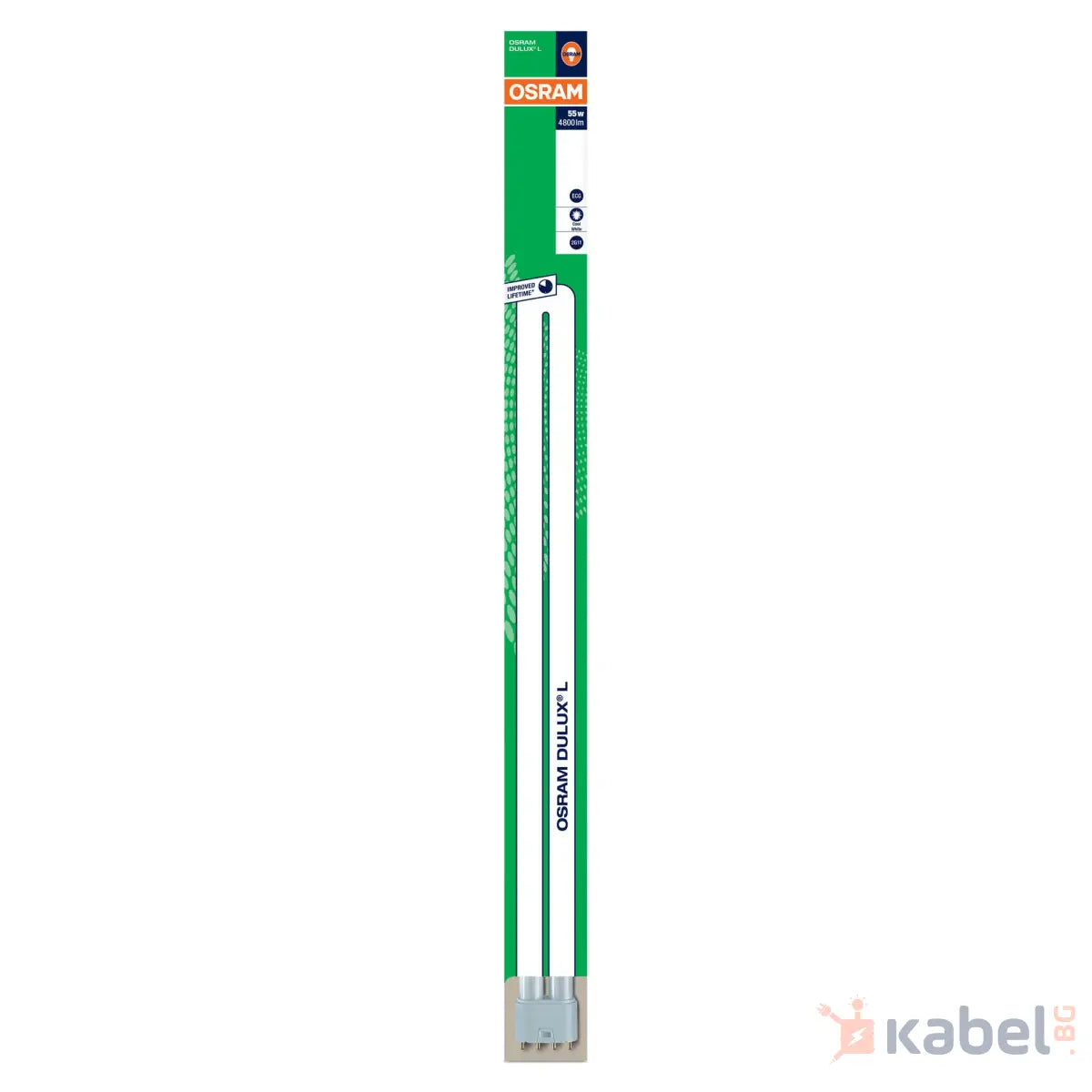 ЛАМПА КОМПАКТНА ЛУМИНИСЦЕНТНА DUL.L 55W/840 4000K,4800lm 295879