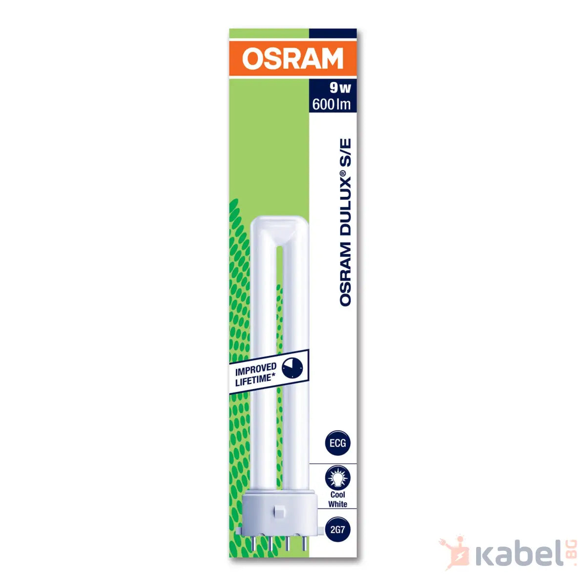 ЛАМПА КОМПАКТНА ЛУМИНИСЦЕНТНА DUL.S/E 9W/840 4000K,600lm 020174