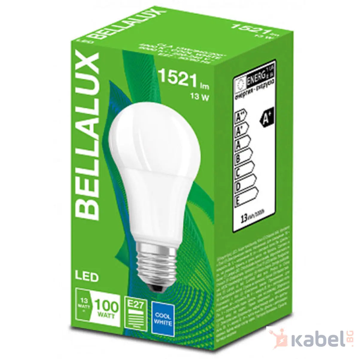 ЛАМПА LED BELLALUX CLA 13W/840 FR Е27,4000K,1521lm