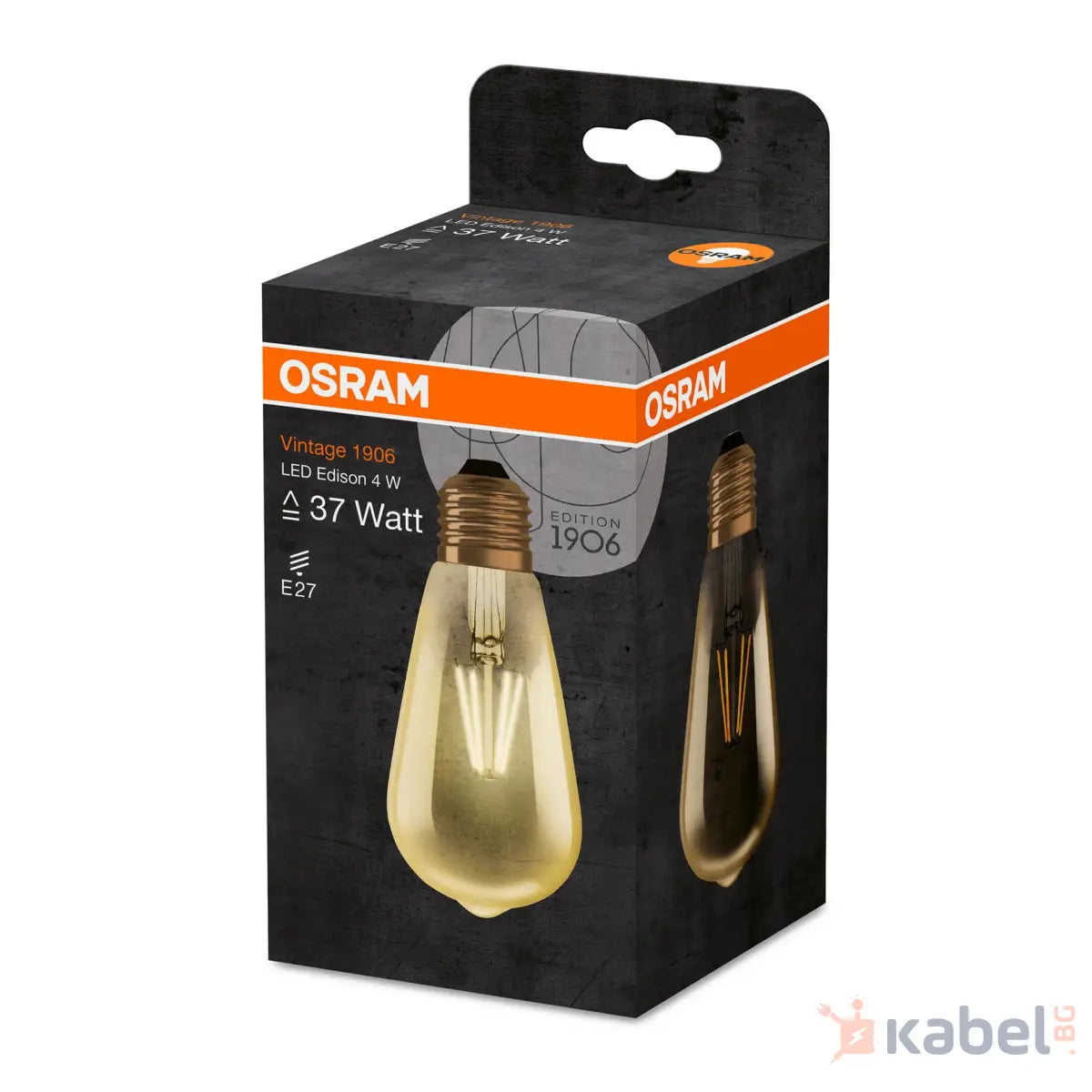 ЛАМПА LED VINTAGE CL ST36 4W Е27,2400K,410lm,230V