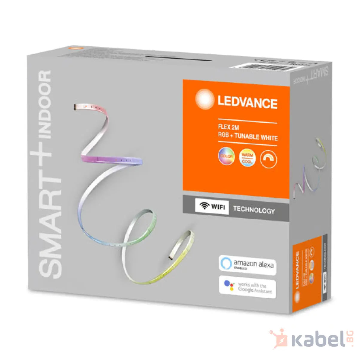 ЛЕНТА LED SMART WIFI RGBTW+АДАПТЕР 8.5W,640lm,12V