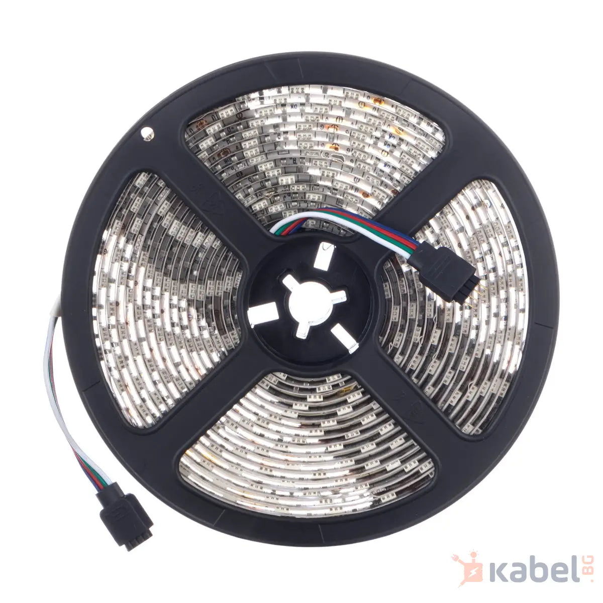 ЛЕНТА LED RGB 7.2w/1m 12V IP65 5м