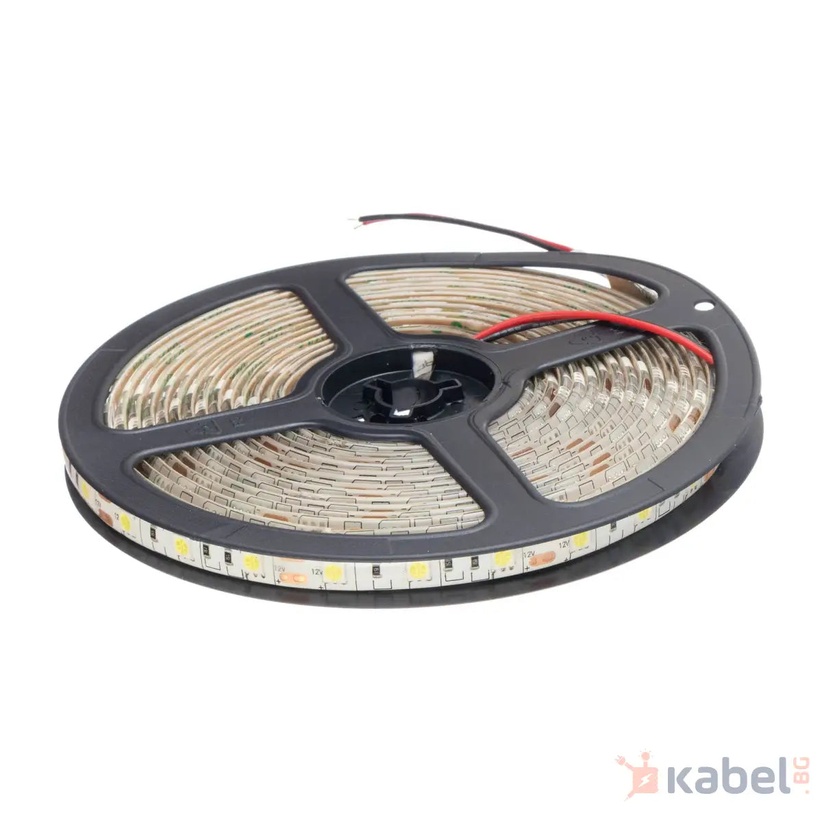 ЛЕНТА LED СТУДЕНО БЯЛА 11.2w/1m 12V IP65 5м