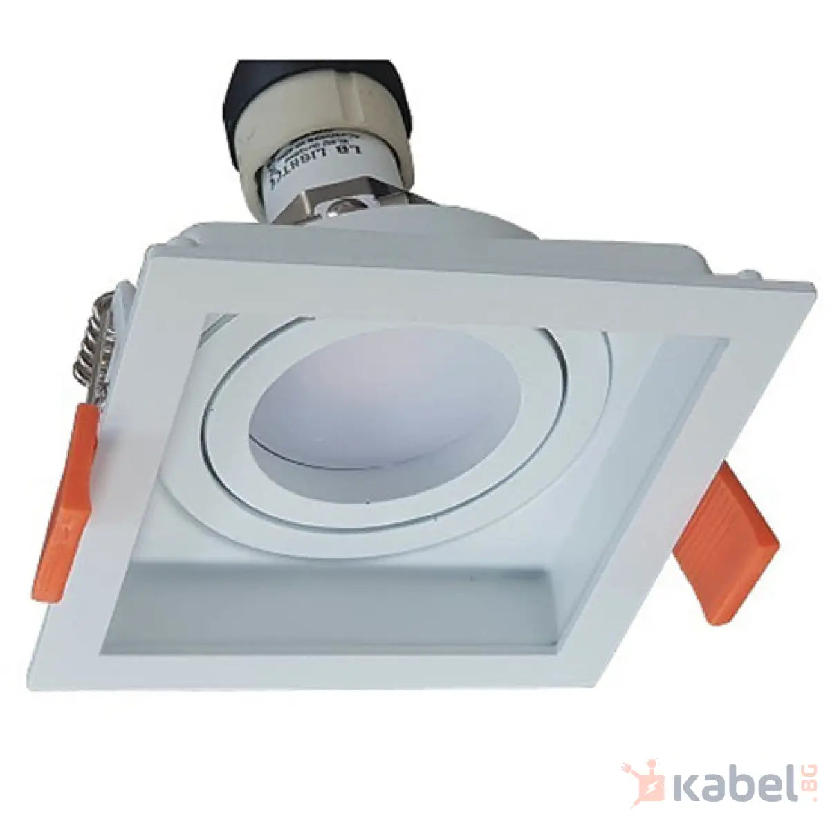 ЛУНА КВАДРАТ БЯЛА 1хGU10,BL755-1WH