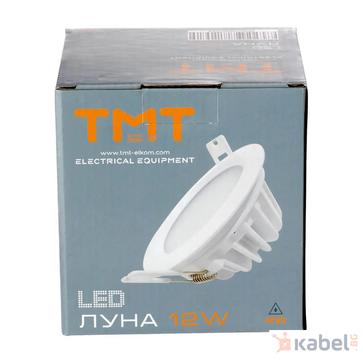 ЛУНА LED 12W 4000K 840Lm 230V IP65 Ф100 КРЪГ