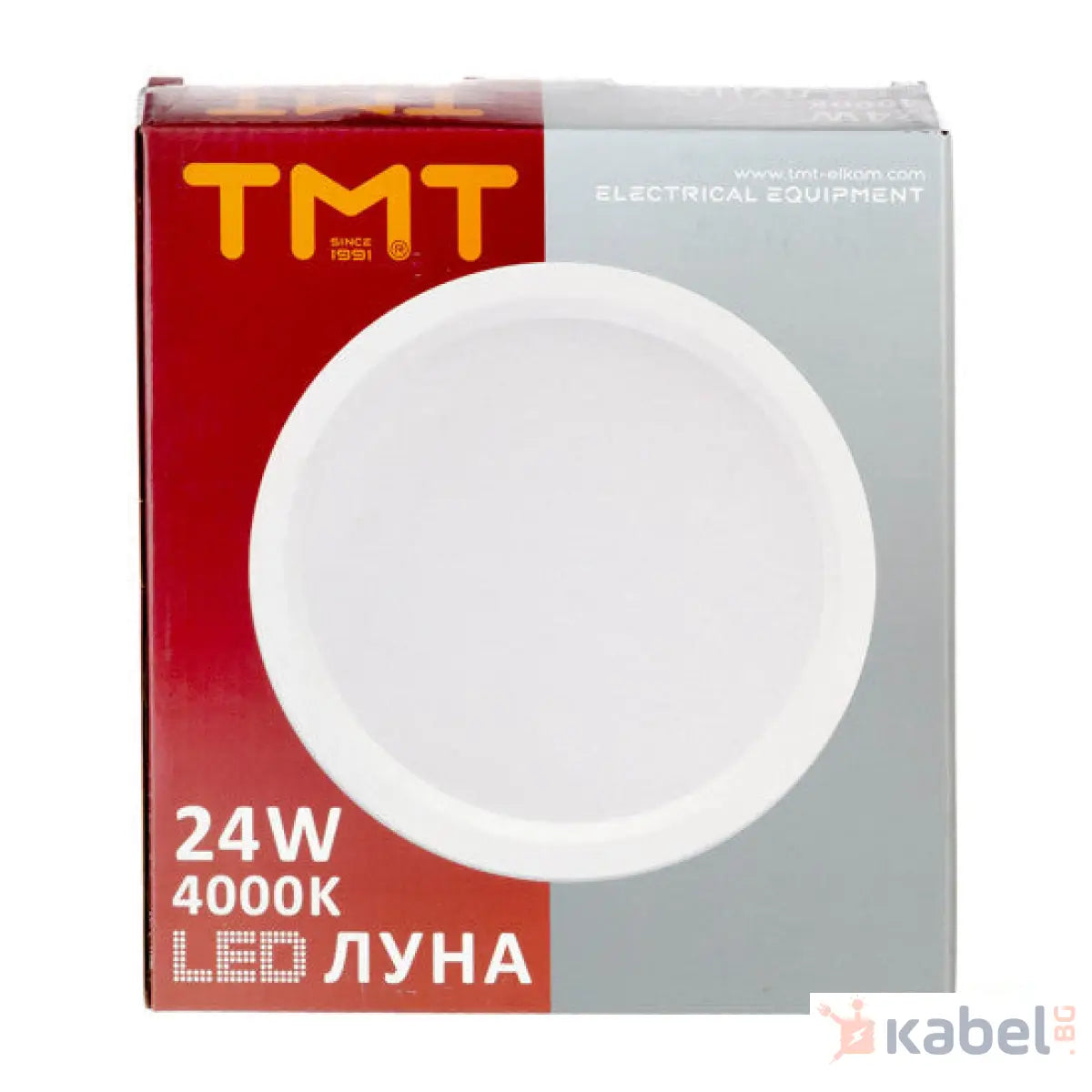 ЛУНА LED 24W 4000K 1680Lm 230V Ф160 КРЪГ