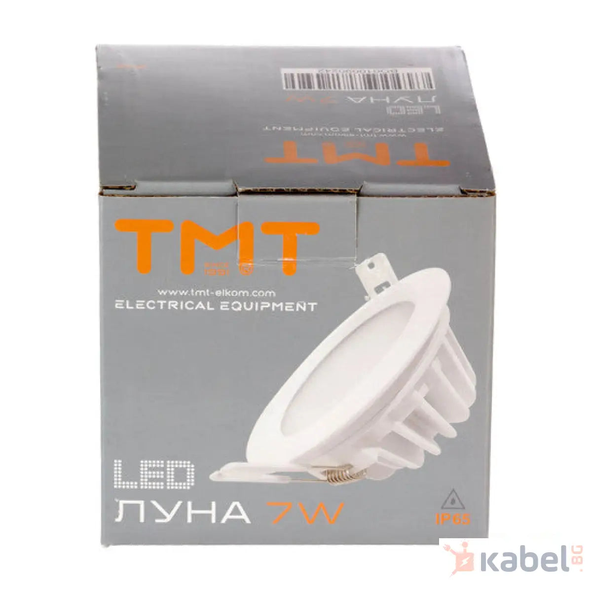 ЛУНА LED 7W 4000K 490Lm 230V IP65 Ф80 КРЪГ