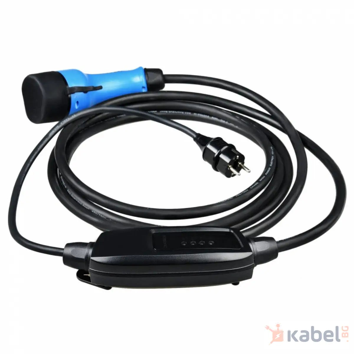 МОБИЛНО УСТРОЙСТВО ЗА ЗАРЕЖДАНЕ DUOSIDA ШУКО КЪМ ТИП 2 | 3,7 KW 16 A | 5 МЕТРА