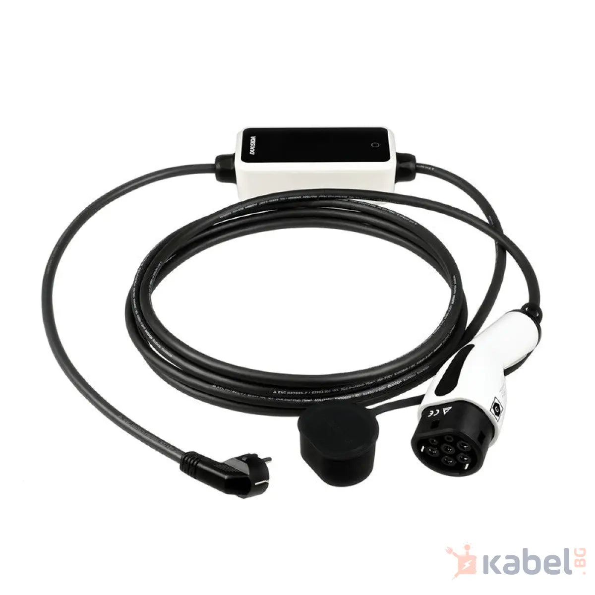 МОБИЛНО УСТРОЙСТВО ЗА ЗАРЕЖДАНЕ DUOSIDA ШУКО КЪМ ТИП 2 | 3,7 KW 6 - 16 A