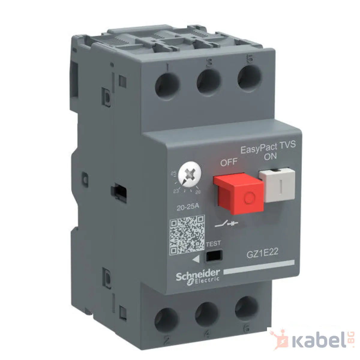 Моторен прекъсвач 4 - 6.3 A 3 P 100 kA Шнайдер Предпазител Schneider