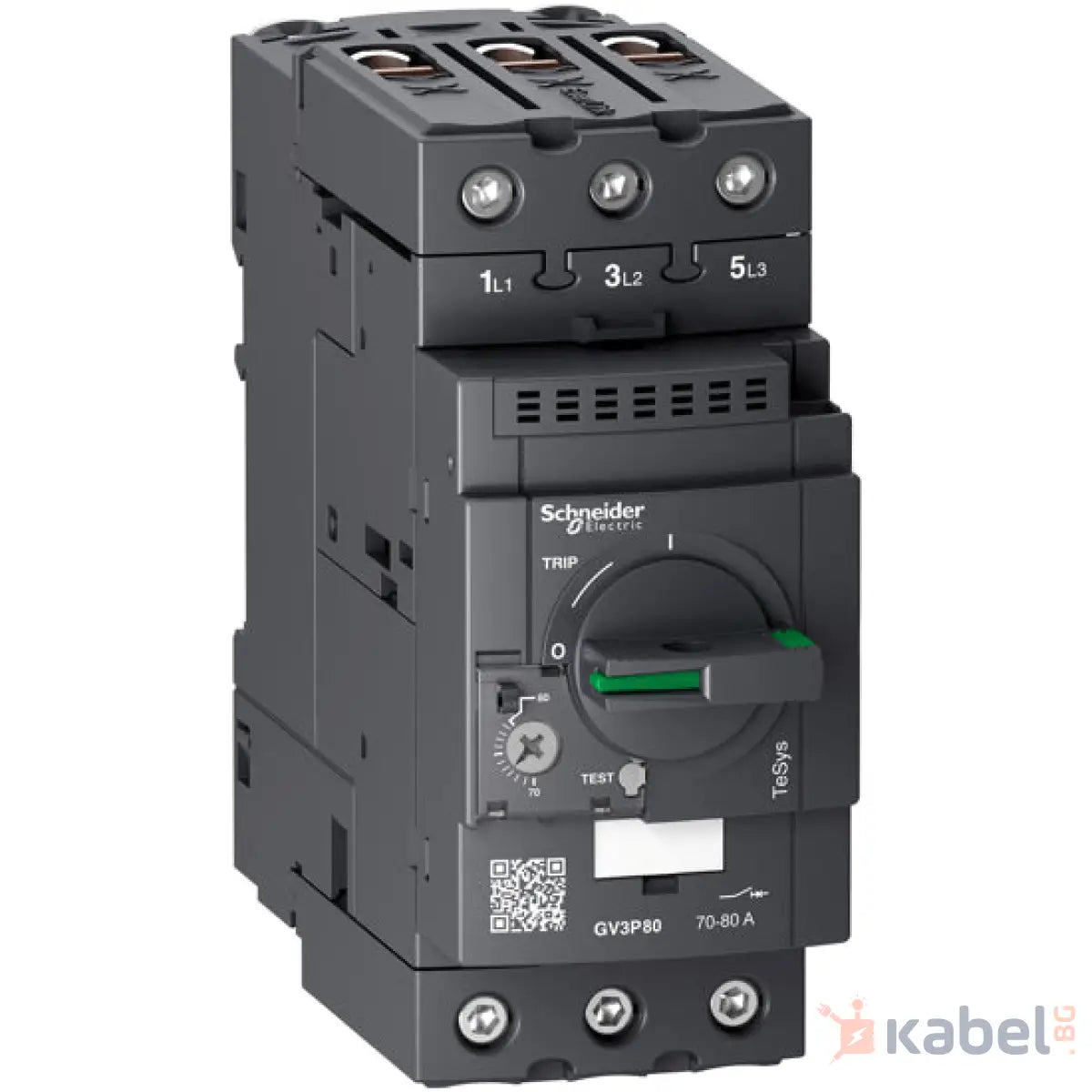 Моторен прекъсвач 70 - 80A 3P 50kA Шнайдер Предпазител Schneider