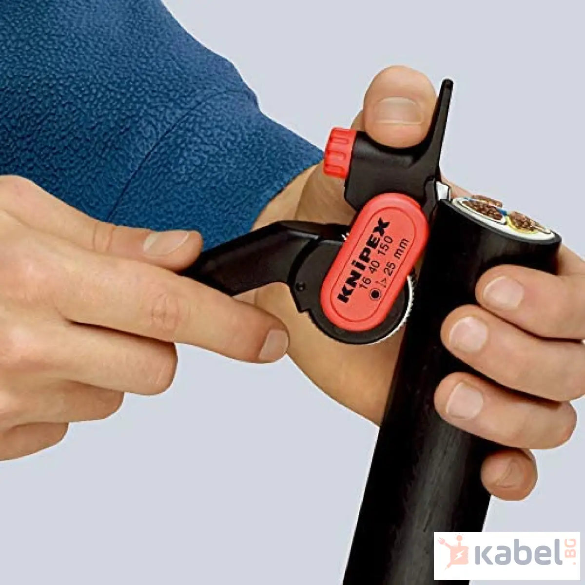 1640150 НОЖ ЗА РАЗДЕЛКА С РОЛКА ДО Ф25mm L-150mm