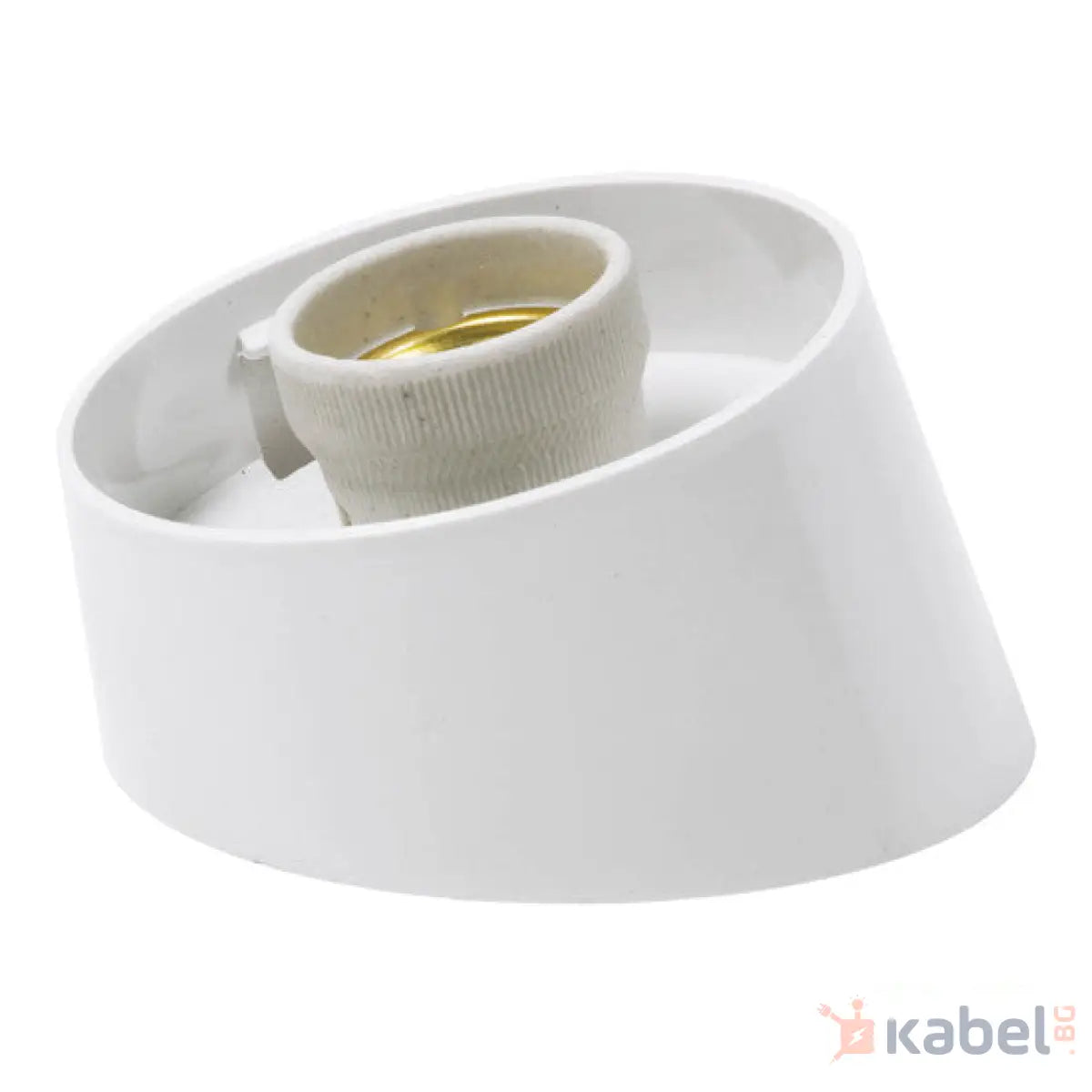 ОСНОВА ЗА АБАЖУР, КРИВА, БЯЛА, 6105, АТРА, ПОЛИКАРБОНАТ