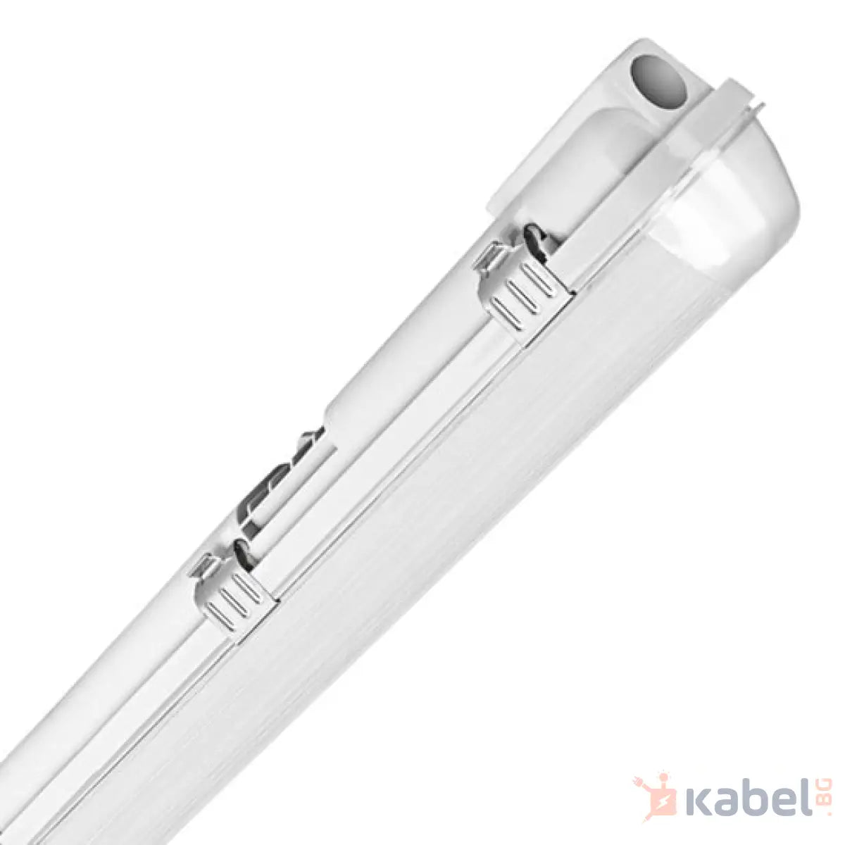 ОСВЕТИТЕЛНО ТЯЛО DAMP PROOF 2Х1500mm ЗА LED ТРЪБИ,IP65