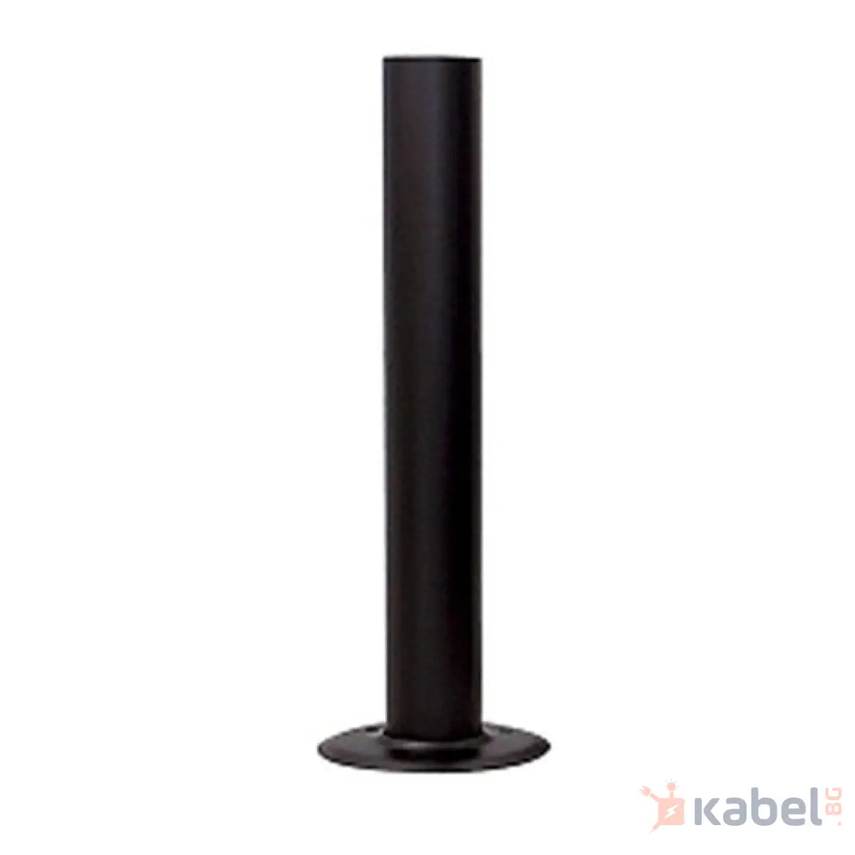 ПАРКОВ СТЪЛБ МЕТАЛЕН H= 0.4m Ф60mm ЧЕРЕН С ПЕТА