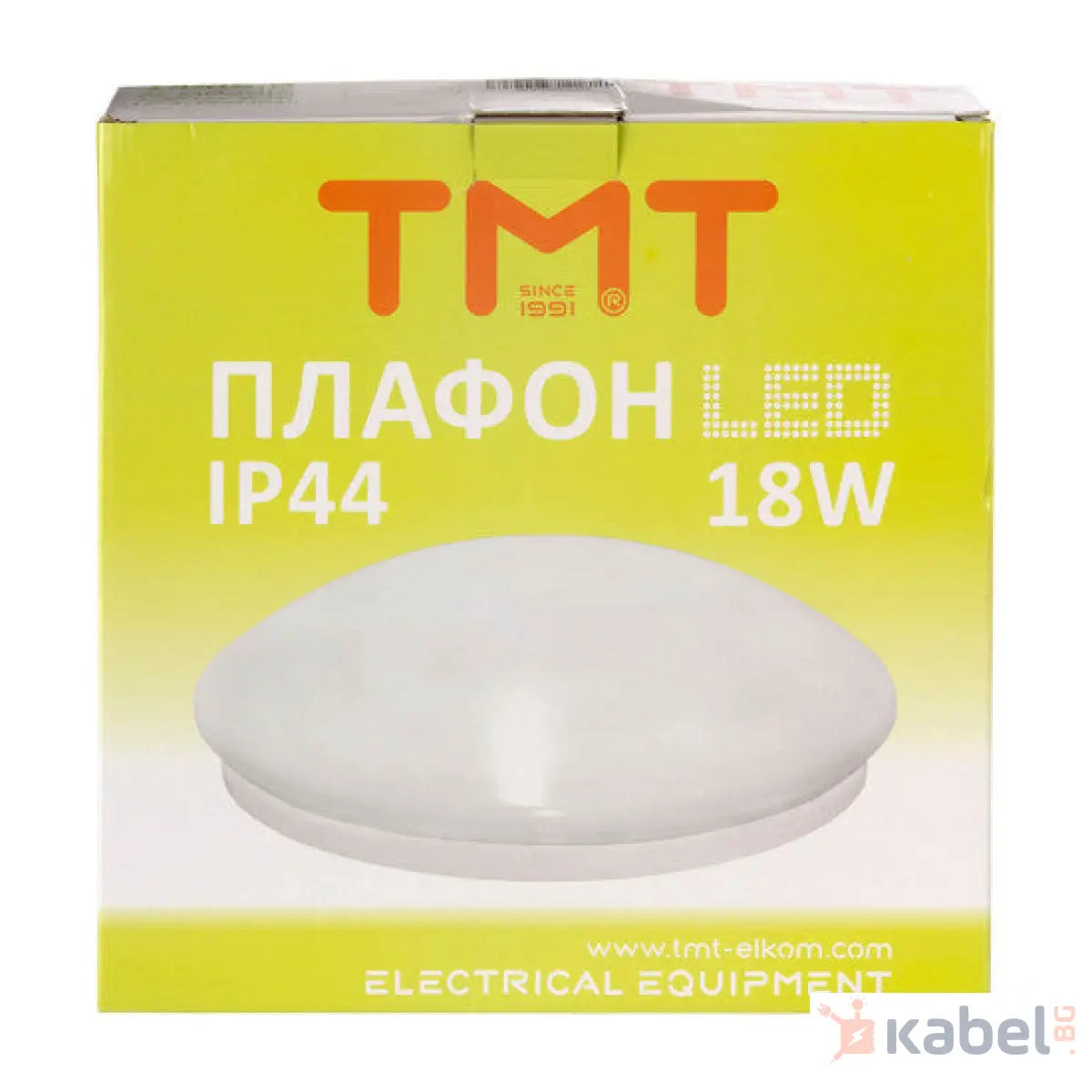 ПЛАФОНИЕРА LED 18W 4000K 1500Lm IP44 230V