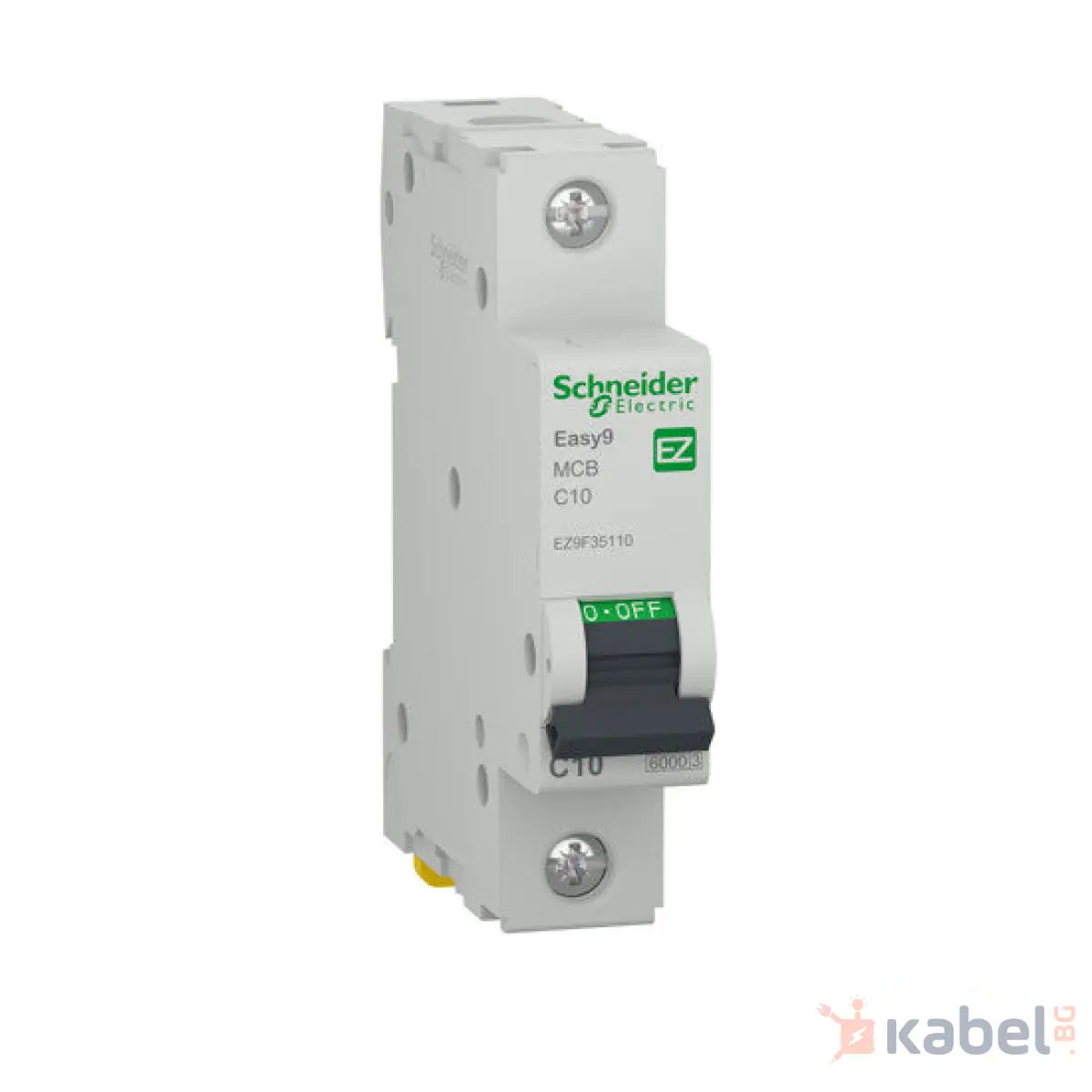 Автоматичен предпазител 10А 1P C 6kA Шнайдер Easy 9 Прекъсвач Schneider