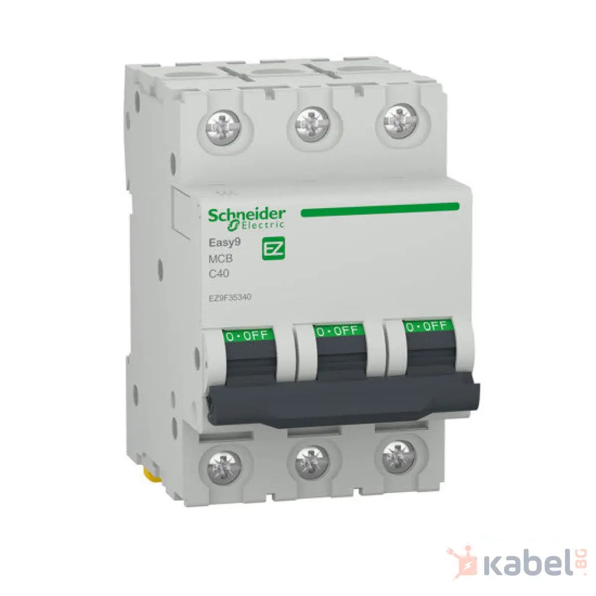 Моторен прекъсвач 40 А 3 P C 6 kA Шнайдер Easy 9 Предпазител Schneider