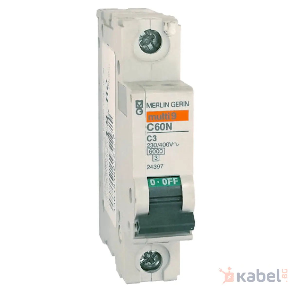 Автоматичен предпазител 3A 1P Шнайдер IC60N Прекъсвач Schneider