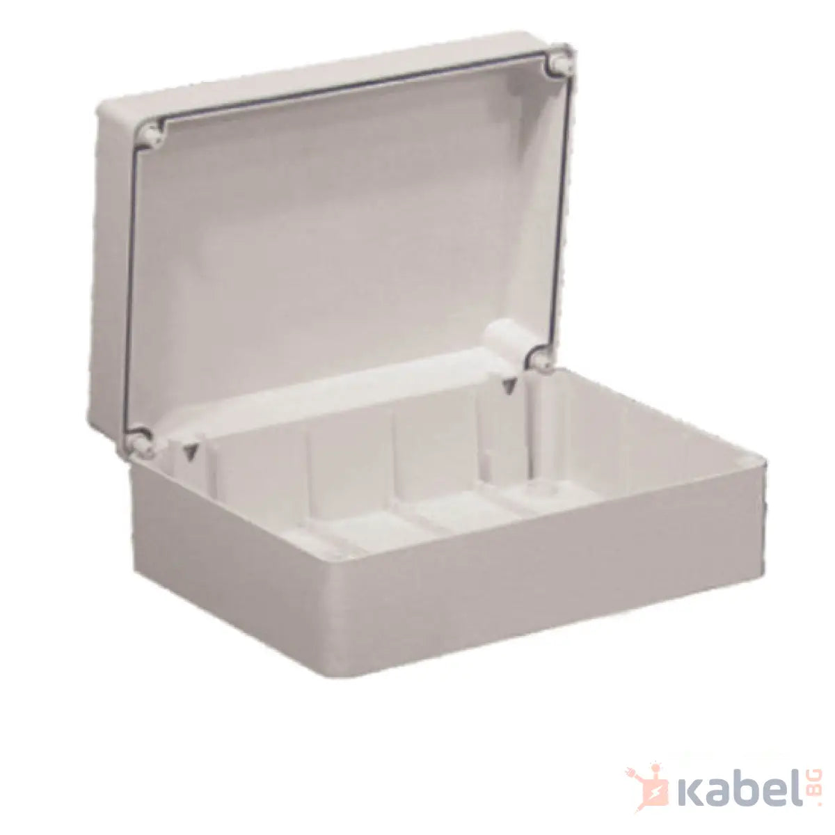 РАЗКЛОНИТЕЛНА КУТИЯ 380Х300Х120 OL20026 БЕЗ ОТВОРИ IP56 OLAN