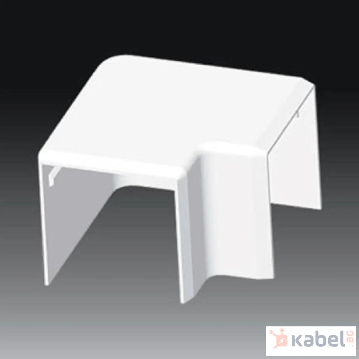 РАВНИНЕН ЪГЪЛ 8643 ЗА КАБЕЛЕН КАНАЛ LHD 40Х40 KOPOS