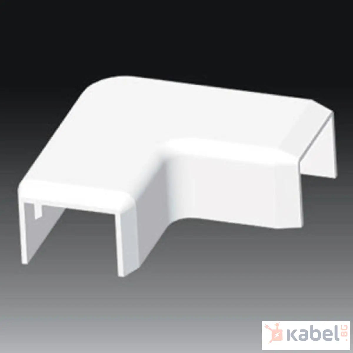 РАВНИНЕН ЪГЪЛ 8733 ЗА КАБЕЛЕН КАНАЛ LV 18Х13 KOPOS