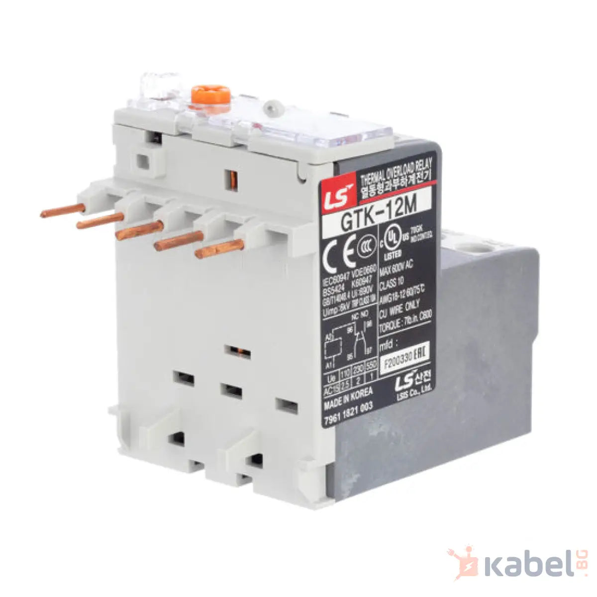 РТБ GTK- 12 M 7.5 A 3 H 6 - 9 A