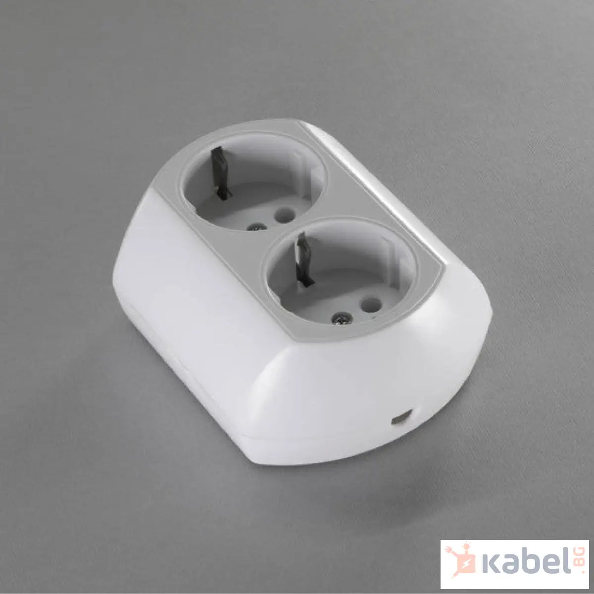 РАЗКЛОНИТЕЛ 2 БЕЗ КАБЕЛ БЯЛ Е ЕЛИПСА 6051 РАЗКЛ.ТОДИ