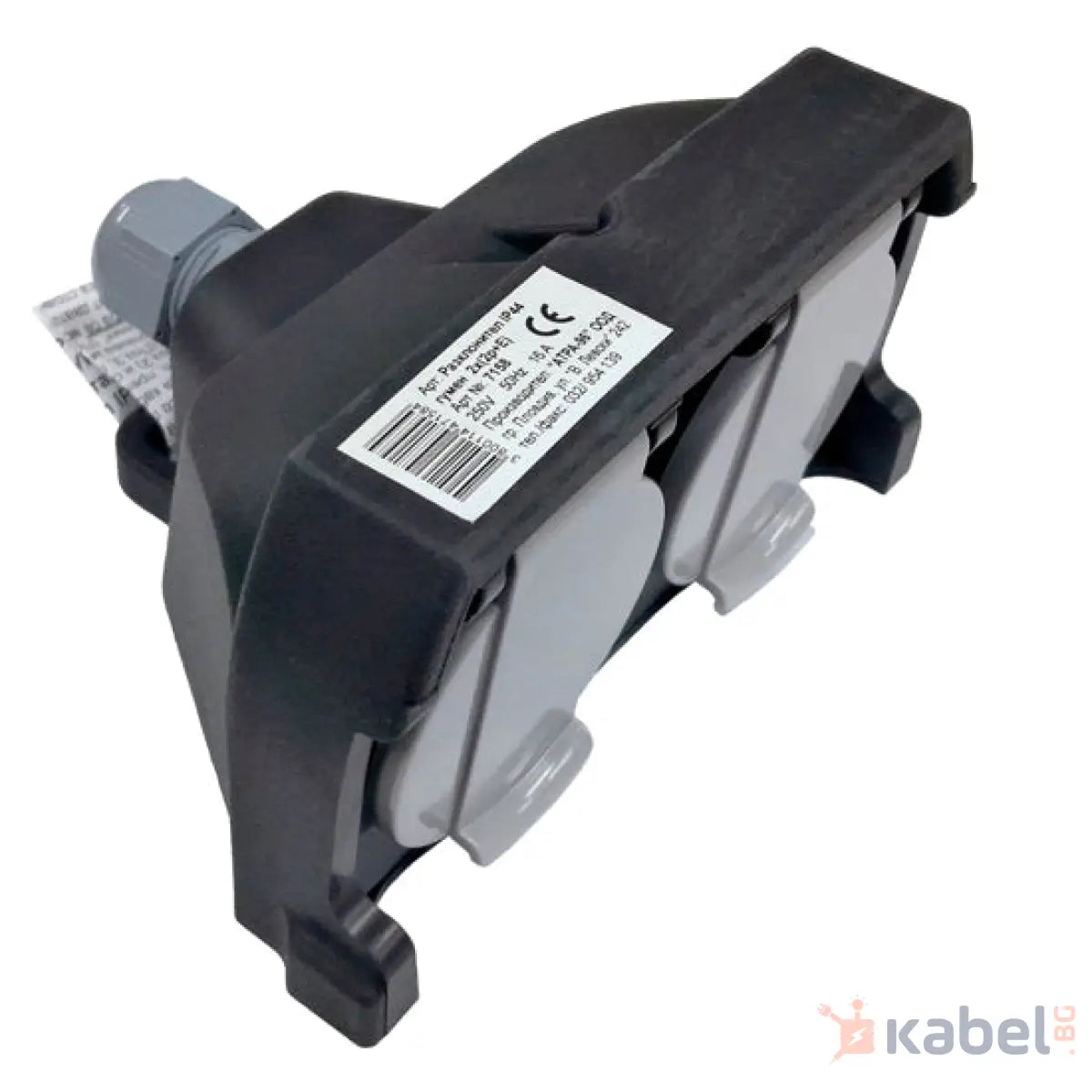 РАЗКЛОНИТЕЛ 2 БЕЗ КАБЕЛ ГУМЕН 7158,РАЗКЛ.АТРА