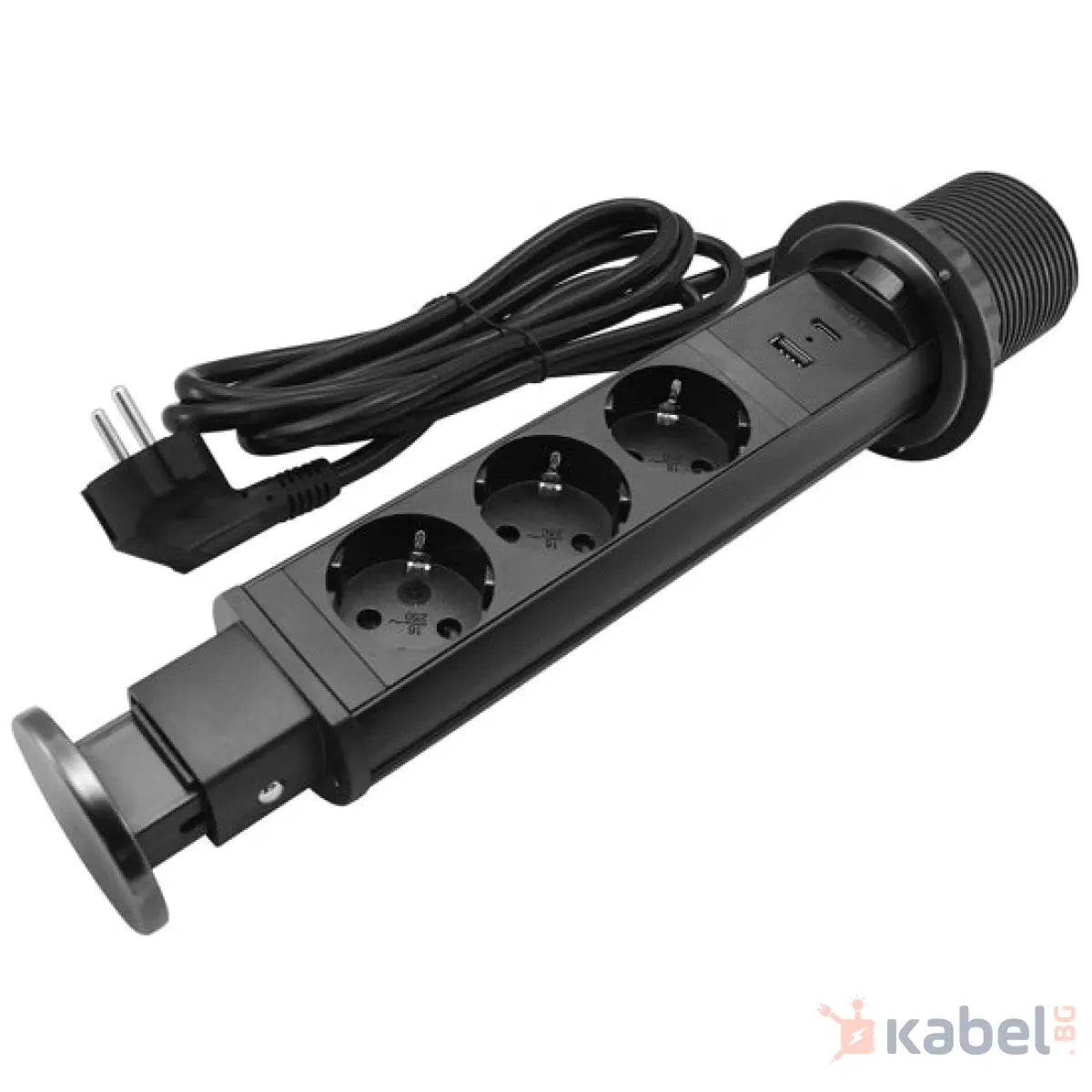 РАЗКЛОНИТЕЛ 3 С 2М КАБЕЛ+USB 235-121 POP UP