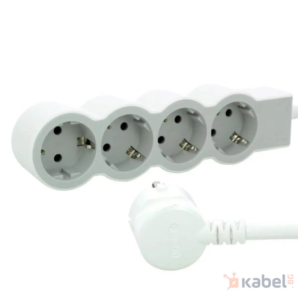РАЗКЛОНИТЕЛ 4 С 5М КАБЕЛ БЯЛ 694569,РАЗКЛ.LEGRAND