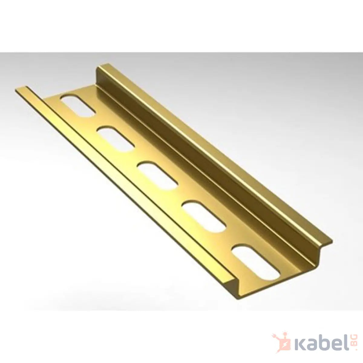 DIN ШИНА ПЕРФОРИРАНА 0.5м