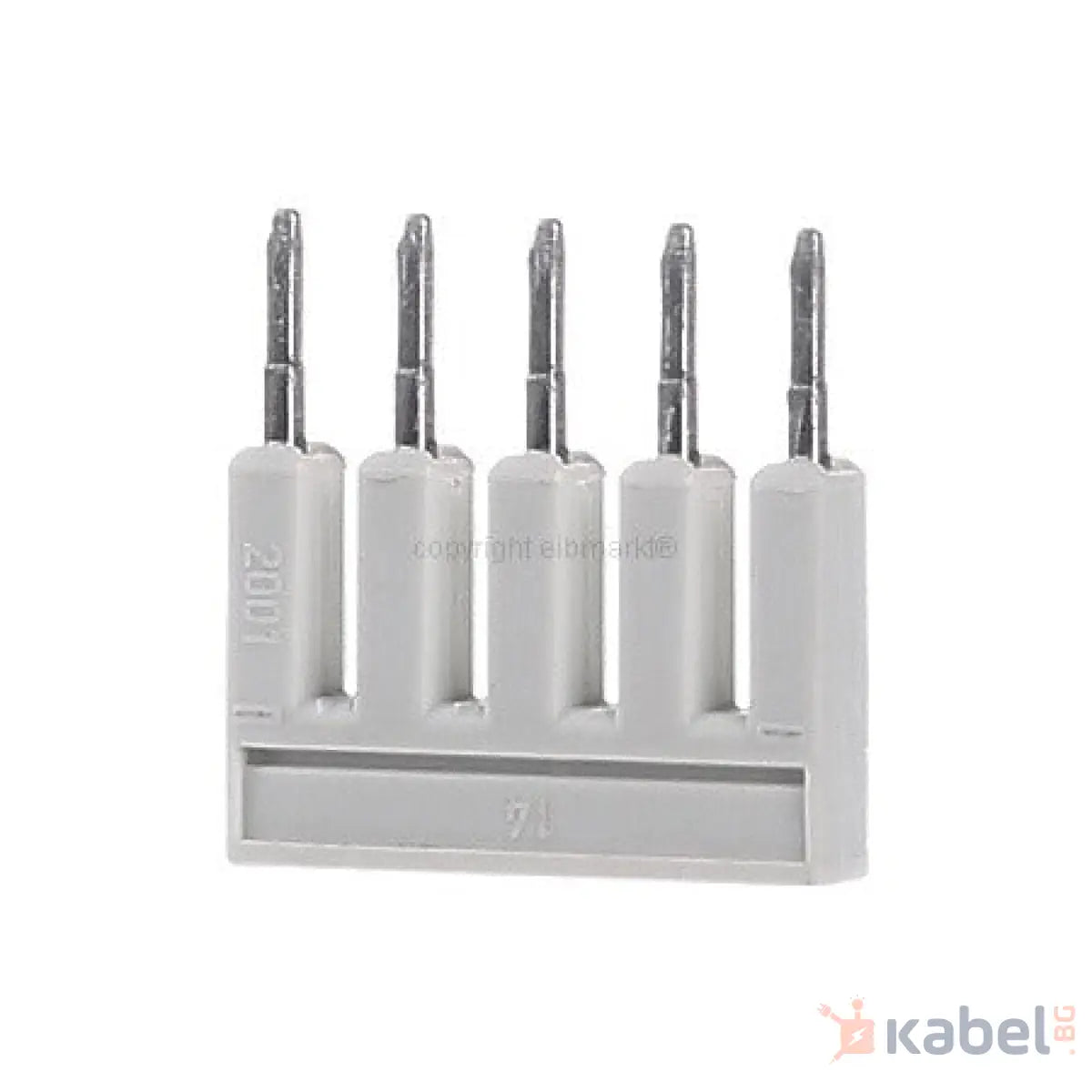 2001-405 ШИНА(МОСТ) ЗА РЕДОВИ КЛЕМИ 1.5 mm/5 редов