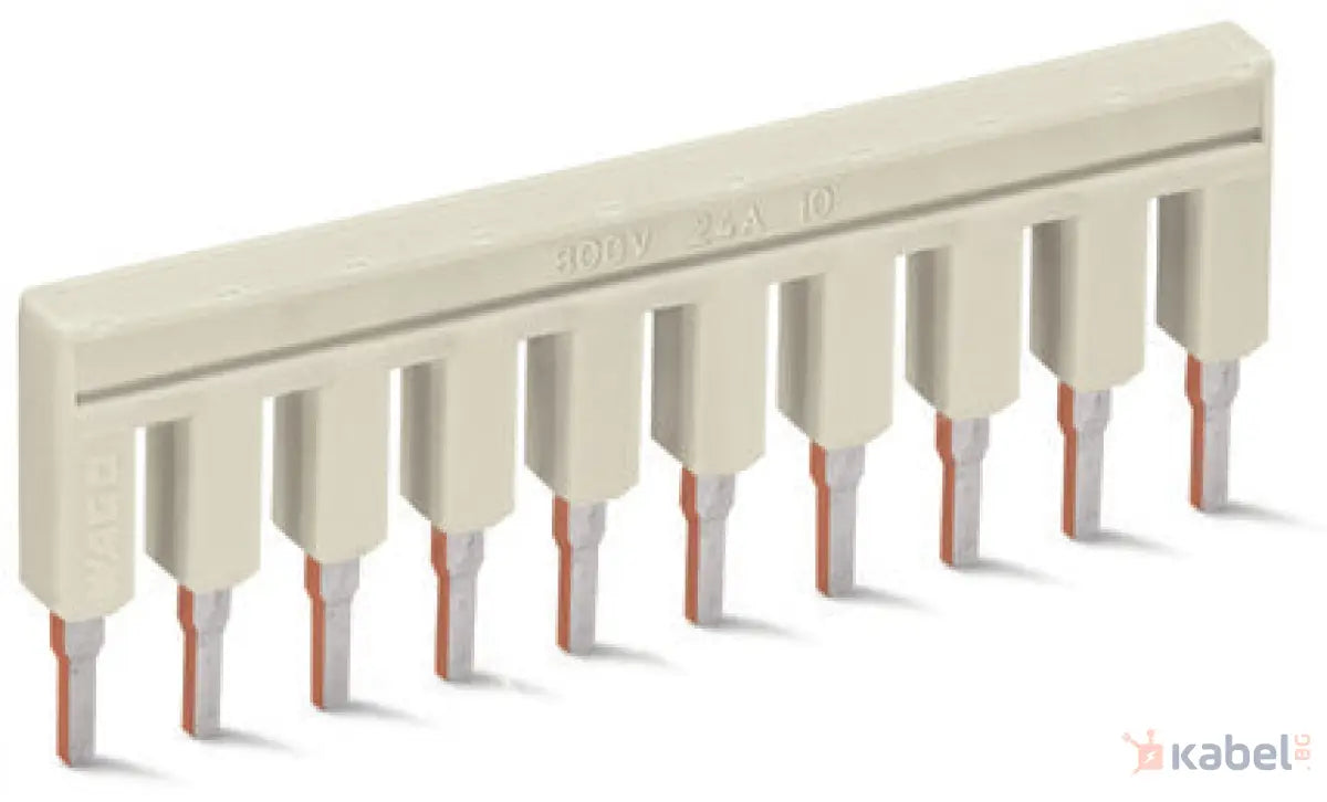 2002-410 ШИНА(МОСТ) ЗА РЕДОВИ КЛЕМИ 2.5 mm/10 редо